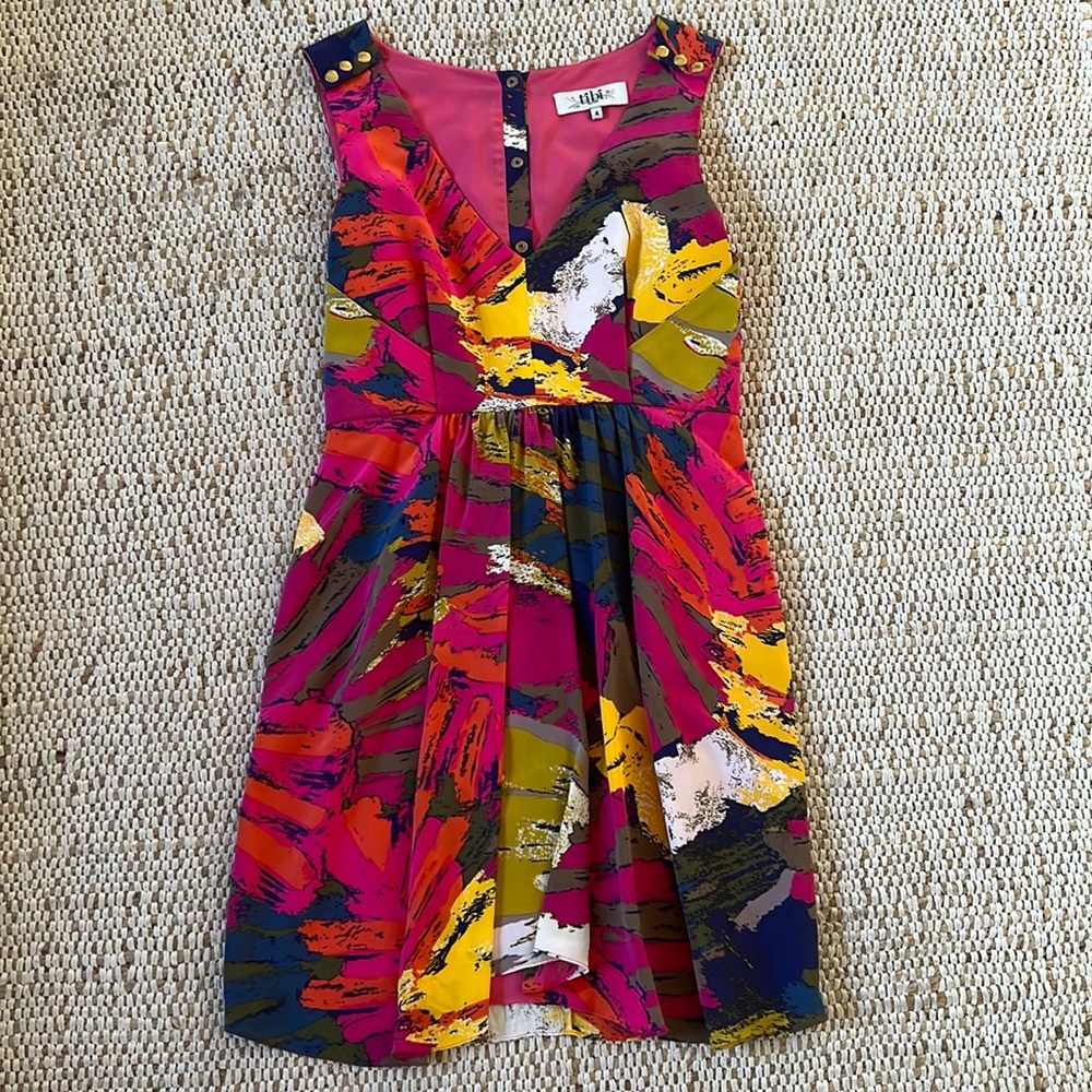 Gorgeous Tibi silk dress, size 4